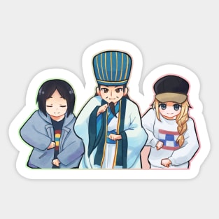 Paripi koumei • ya boy kongming • chiki chiki ban ban Sticker